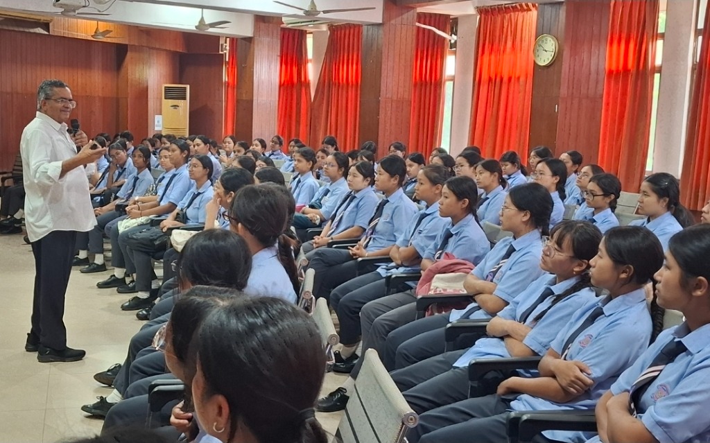 A Session with the Students